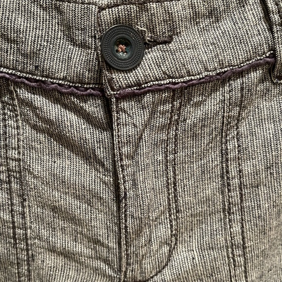 Anthropologie Pilcro Sz 2 Linen striped pants - Picture 8 of 12